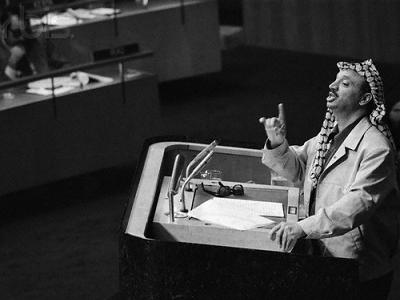 The more the PLO of the 1970's met conditions, the more Yasser Arafat rose to prominence.