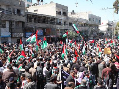Palestinians didn't celebrate unity out of love for Hamas or Fatah. (Aljazeera)