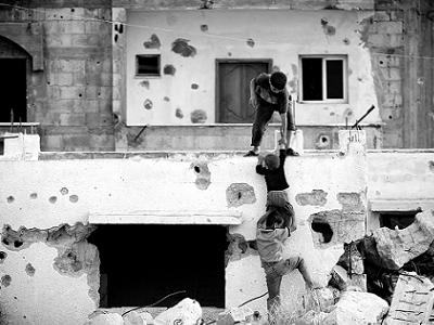 Kids in Gaza. (Zoriah.net)