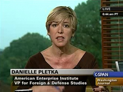 Pletka wants Washington to 'stop subcontracting Syria policy.' (C-SPAN)