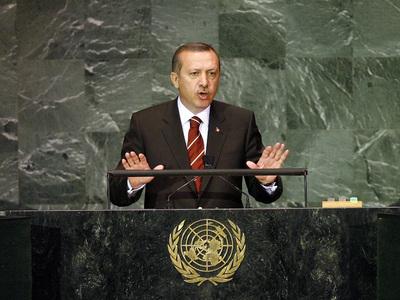 Turkish Prime Minister, Recep Tayyip Erdogan. (UN)