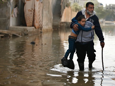 Gaza is more vulnerable than ever. (Photo: via Al Jazeera)